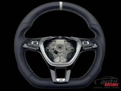 AUSTAUSCH Lenkrad Leder Lederlenkrad Vw PASSAT B8 3G Multifunktion R-Line - Bild 1 von 2