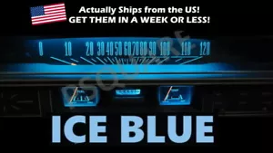 Gauge Cluster LED Dashboard Bulbs Ice Blue For 70-71 Ford Torino Ranchero - Picture 1 of 2