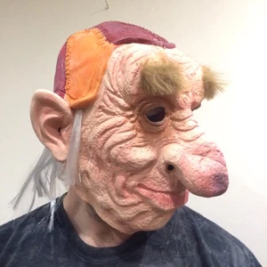 Máscara Hoggle Halloween Años 80 Laberinto Látex Disfraz Elegante Vestido Duende Troll - Imagen 1 de 3