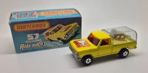 Matchbox #57 (1973) Ford F Series Wild Life Truck with box - NOS - Picture 1 of 1