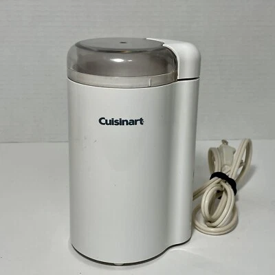 Molinillo de café Cuisinart modelo DCG-20 (FA) hoja blanca molinillo de especias Foto 1 de 4