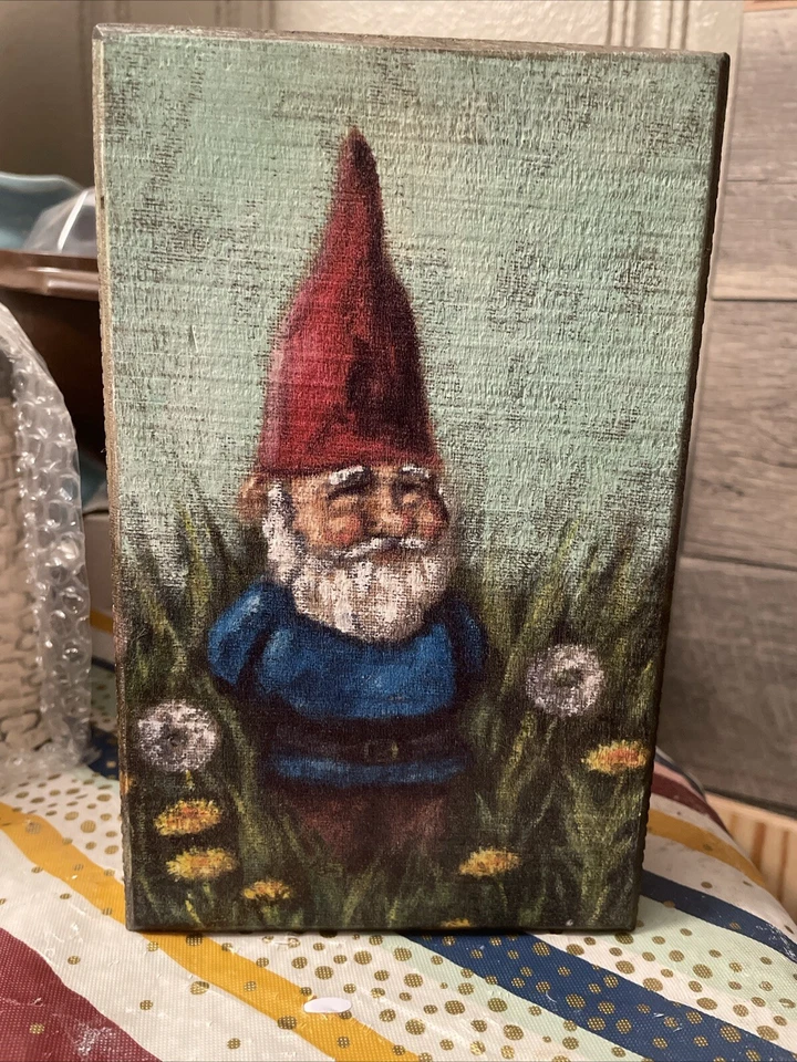 Trust Me I'm a Mermaid Wood Hanging Sign Primitives by Kathy Beach 3in X 7in