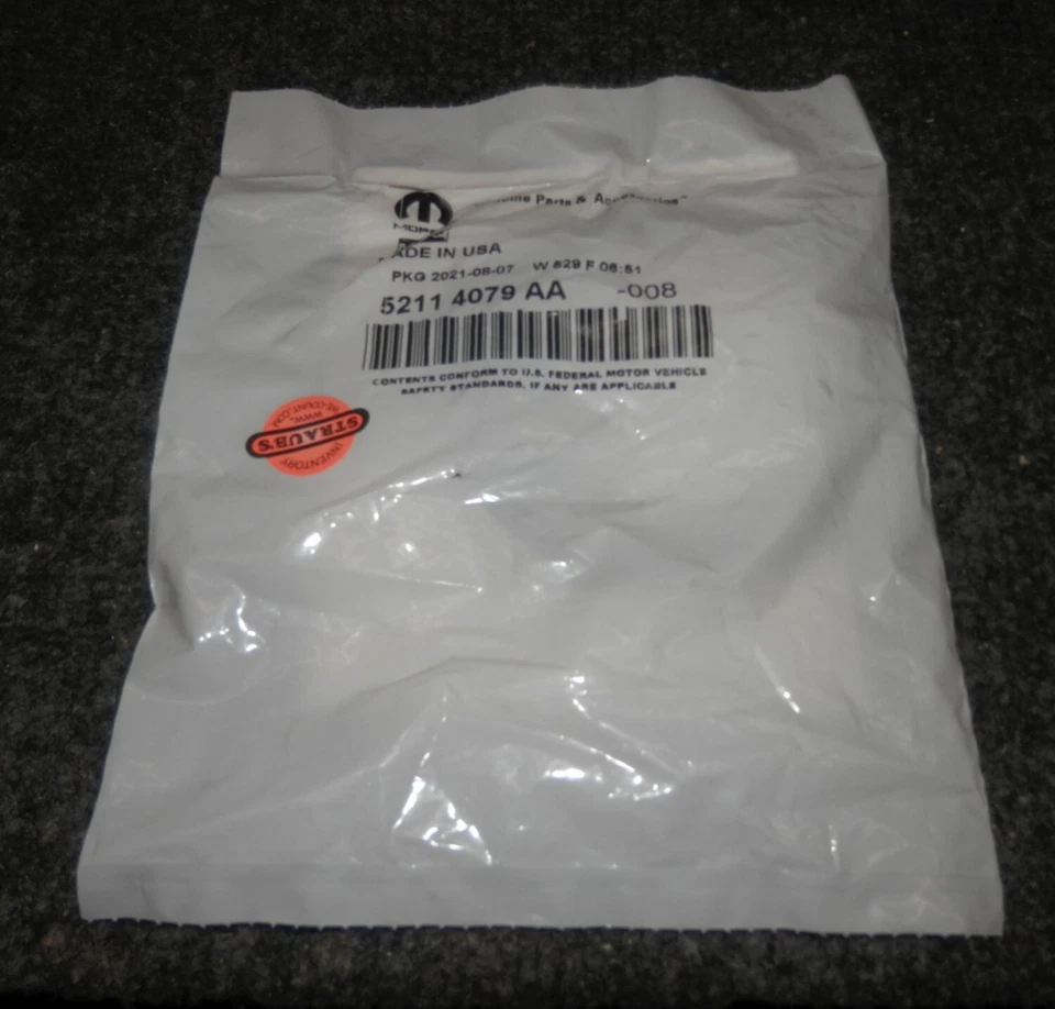 (2) Juntas tóricas eje trasero Mopar Jeep Grand Cherokee Commander 2005-2010 OEM ~ Hecho en EE. UU. Foto 1 de 1