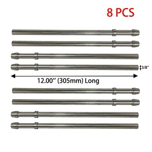 8Pcs Double Headers Straight Wire Universal Exhaust Hanger 3/8'' T304 Stainless - Picture 1 of 9