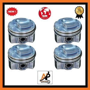 For NISSAN JUKE PULSAR QASHQAI 1.2 DIG-T HR12DDT HRA2DD 4 Piston With Rings Set - Picture 1 of 6