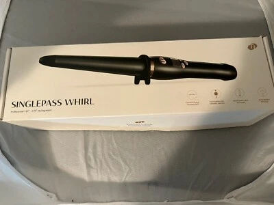 T3 Micro Curling Iron Model 73581 Black with glove - Image 1 of 4