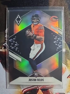 2021 Phoenix JUSTIN FIELDS Nero ONYX PRIZM #108 Rookie RC #'d 06/10 PSA 10 - Foto 1 di 2
