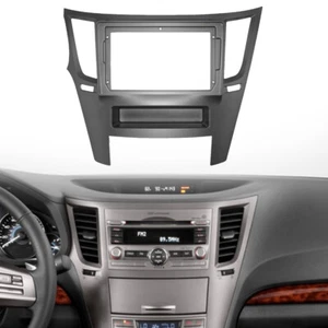 Fit For Subaru Legacy Outback Gray Stereo Radio Fascia Panel Double Din Frame - Picture 1 of 3