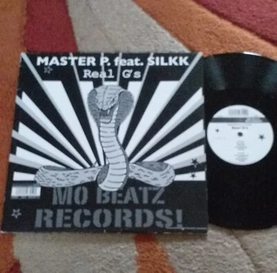 MASTER P . FEAT SILKK - real G's  12 " single  Vinyl  - Image 1 of 3