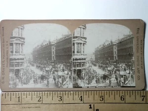 Edificio Assicurazione Caldaia Nazionale Londra Inghilterra Stereoview c1900 Y18706 - Foto 1 di 2
