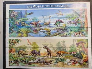 US Stamp Sc3136, The World of Dinosaurus, FDC, Used F/VF CV$8.00 (504SP45) - Picture 1 of 2