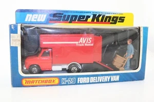 Matchbox Lesney SuperKings K-29 "Avis" Ford Delivery Van - England - Boxed C4 - Picture 1 of 7