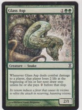 Magic MTG Tradingcard Time Spiral 2006 Glass Asp 197/301