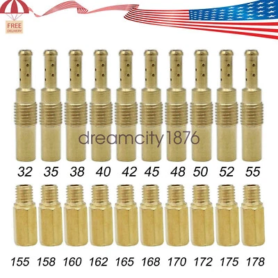 Kit de chorro principal de carburador para Honda CRF125F 2018 10 piezas Slow Pilot Jet 10 piezas Foto 1 de 4