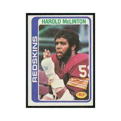 1978 Topps Harold McLinton Redskins #436 - Image 1 of 3
