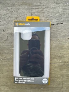 Blackweb Silicone Phone Case For iPhone 12 Pro Max - Photo 1 sur 1