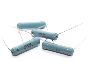 4pcs of Vintage Rosenthal Film Resistor 80 Ohm / 1 W / 5%, from the 1950s, NOS - Picture 1 of 6