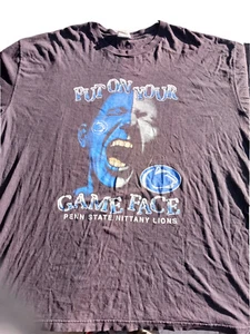 S&E Sportswear Shirt Mens 4XLT Black Penn State Short Sleeve T-Shirt - Picture 1 of 11