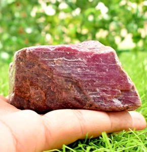 Piedra preciosa áspera suelta rubí de calidad natural CERTIFICADA 2330 CT - Imagen 1 de 6