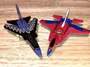 Vintage MATCHBOX Fighter Jets Die Cast BATMAN SUPERMAN Aircraft Planes - Picture 1 of 18