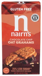 Nairn`S Cookie Gluten Free Chocolate Chips Oatgrahm 5.64 Oz - Picture 1 of 3