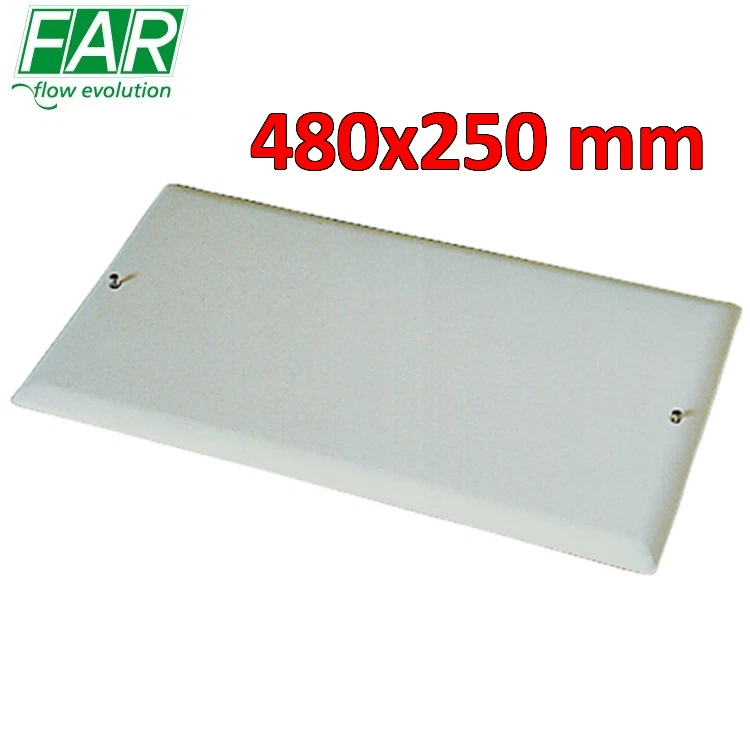 6140480 - COPERCHIO 480X250 PER CASSETTA COLLETTORE CON VITI E FISSAGGIO FAR