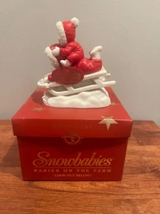 DEPT. 56 2000 SNOWBABIES ON THE FARM LOOK OUT BELOW RETIRED #67504 - In Box EUC - Picture 1 of 10