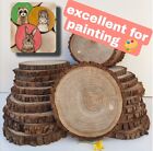 Wooden Slices Unfinished Wood Pieces 1-23cm Discs Round Wedding Rustic Crafts