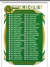 2013/14 13/14 O-PEE-CHEE OPC HOCKEY RETRO CARDS (1-600) U-PICK FROM LIST