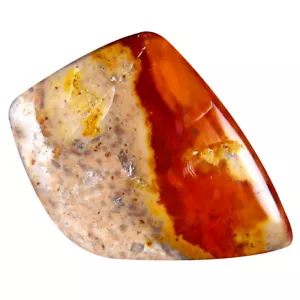 10.74 ct Amazing Fancy Cabochon (22 x 16 mm) Un-Heated Mexico Matrix Fire Opal - Picture 1 of 1