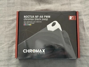 Noctua NF-A9 PWM chromax.Black.swap, Premium Quiet Fan, 4-Pin (92mm, Black) - Photo 1/5