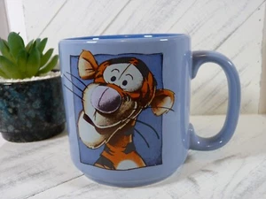 Vintage Disney Tigger Blau Kaffeebecher 10oz - M2 - Bild 1 von 8