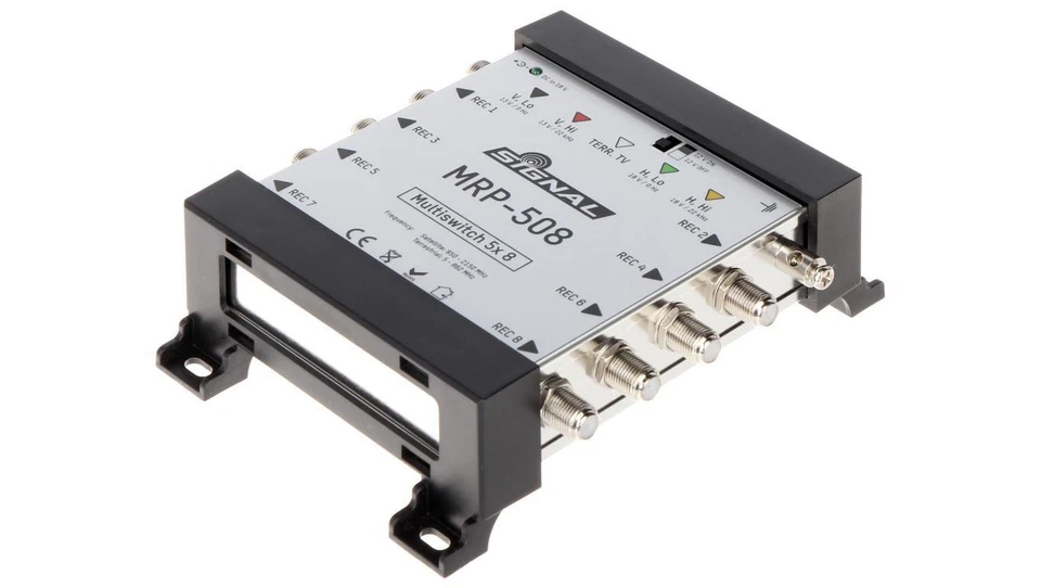 5907634599182 MULTISWITCH MRP-508 5 WEJŚĆ / 8 SEÑAL WYJŚĆ Foto 1 de 1