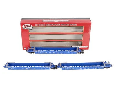 Atlas 20001269 escala HO Pacer Stack tren articulado pozo vagón #5580 LN/caja Foto 1 de 4