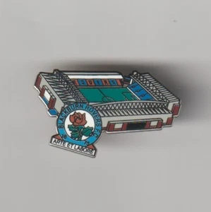 BLACKBURN ROVERS F.C. Club Crest & Ground Enamel Badge FREE POST UK - Picture 1 of 1