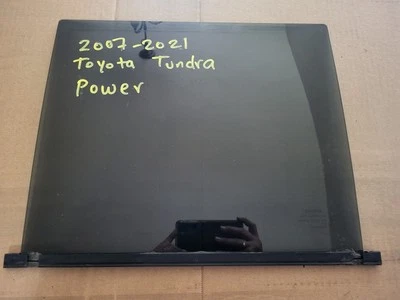 Centro de vidro traseiro Toyota Tundra OEM 2007 - 2021 - Imagem 1 de 3
