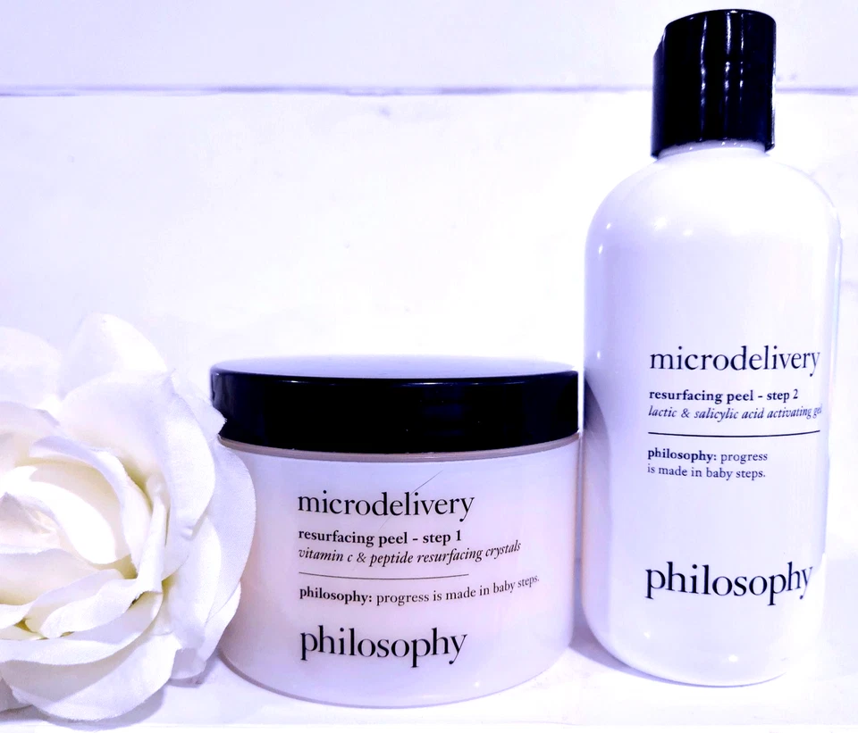 Philosophy The Microdelivery Rejuvenecimiento Vit C Peel Paso 1 y 2 MEGA 8 oz $166,00 Foto 1 de 1