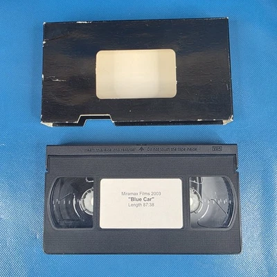 Blue Car 2003 Miramax Films Screener Promo Critic Copy VSH Tape *Rare* - Image 1 of 4