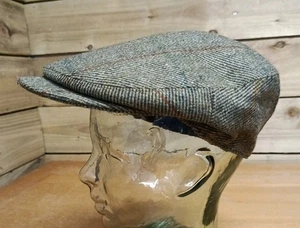 The Classic Country Cap 100% British Pure New Wool Made In England Flatcap - M - Bild 1 von 8