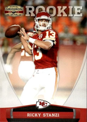 2011 Panini Gridiron Gear #198 Ricky Stanzi [GOATCARDS] - Image 1 of 2