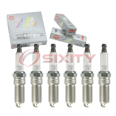 6 pc NGK Laser Iridium Spark Plugs for 2008-2020 Buick Enclave 3.6L V6 tj - Image 1 of 4