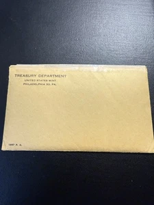 1957 EE. UU. JUEGO DE PRUEBA.  Las monedas están como nuevas de Estados Unidos selladas en un violonchelo plano. - Imagen 1 de 4