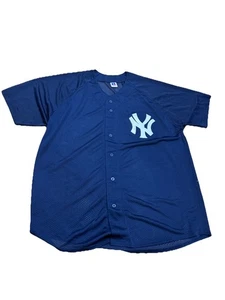 Vintage MLB New York Yankees Russell Athletic Korea Mesh Batting Practice Jersey XL - Bild 1 von 8