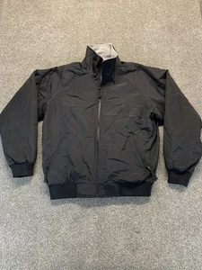 Port Authority Jacket Mens LT Large Tall Black Lined Insulated Full Zip Pockets - Picture 1 of 14