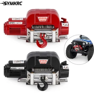 1/10 RC Car Metal Wired Winch Set for Axial SCX10 D90 SCX10 II RC Rock Crawler - Picture 1 of 11