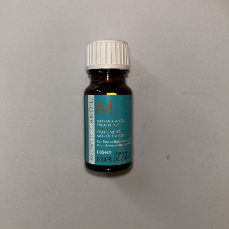 Moroccanoil Treatment, Light, 0.34 fl oz (10 ml) Bottle *New* - Image 1 of 1