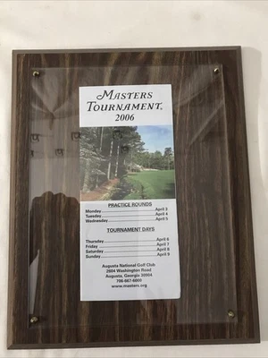 2006年大师赛传单 — 第 1/3 张图片