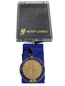 Indiana High School 4A Football Boy's State Champion Medal 1988-89 QB Rick Mirer - Picture 1 of 6