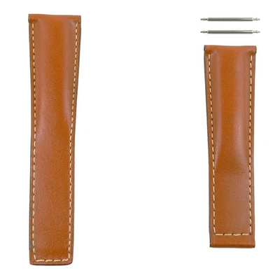 Brown leather strap 22mm TAG Heuer Monaco CW211 models FC6172 - Image 1 of 4