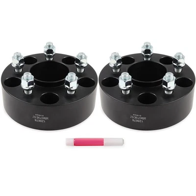 2 Pcs 2" 5x5 to 5x4.5 Wheel Adapters 1/2" x 20 For Jeep Commander (XK) 2006-2010 Foto 1 de 4